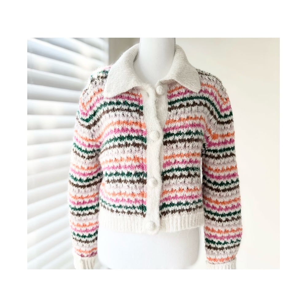 Zara Multicolor Knit Sweater - Picture 3 of 6